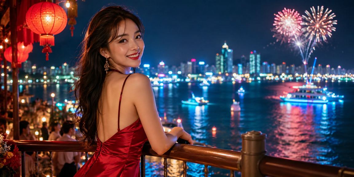 Không khí chợ đêm Hà Nội với người chơi xổ số và giải trí trực tuyến trong ánh đèn lung linh